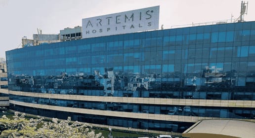 Artemis Hospital Gurugram exterior