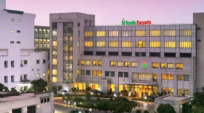 Fortis Escorts Heart Institute exterior