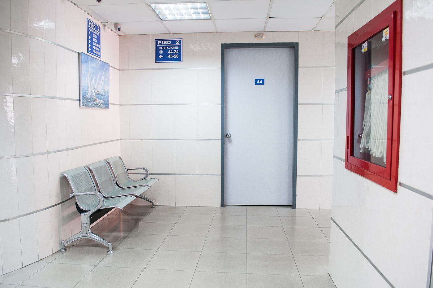 Artemis-style tertiary hospital interiors