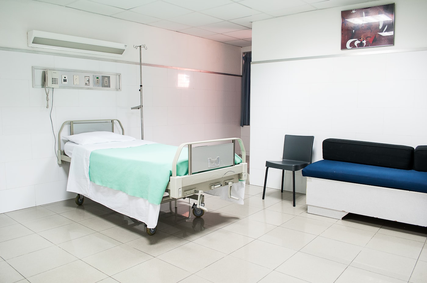 International patient waiting lounge